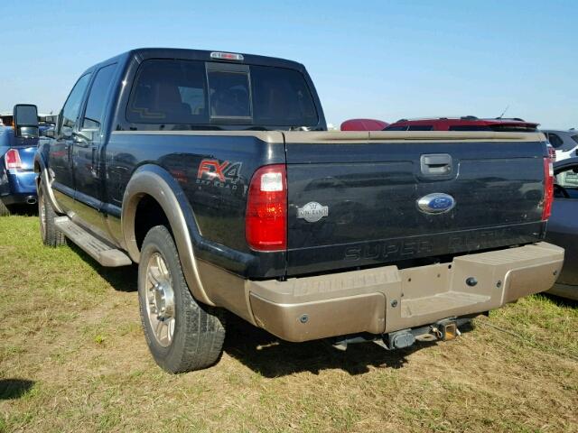 1FT7W2BT4DEA79200 - 2013 FORD F250 SUPER BLACK photo 3