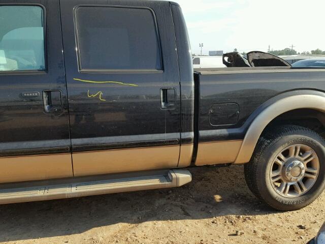 1FT7W2BT4DEA79200 - 2013 FORD F250 SUPER BLACK photo 9