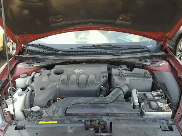 1N4AL2AP3CN465453 - 2012 NISSAN ALTIMA MAROON photo 7