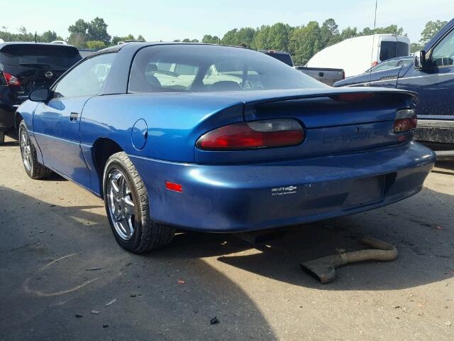 2G1FP22P9R2130987 - 1994 CHEVROLET CAMARO BLUE photo 3