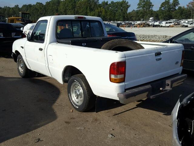 1FTCR10AXVTA70189 - 1997 FORD RANGER WHITE photo 3