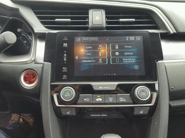 2HGFC1F78JH640452 - 2018 HONDA CIVIC EXL შავი ფოტო 9