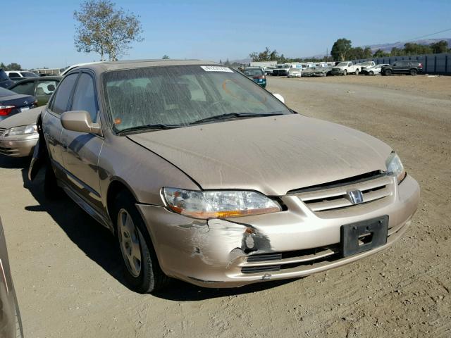 1HGCG16542A022180 - 2002 HONDA ACCORD EX GOLD photo 1