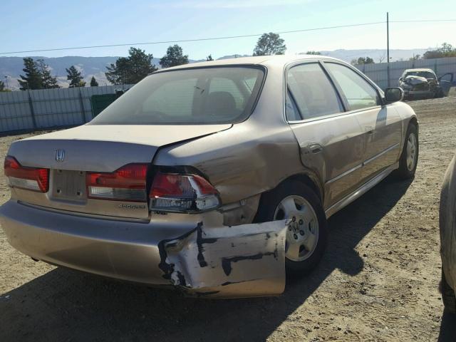 1HGCG16542A022180 - 2002 HONDA ACCORD EX 金色 照片 4