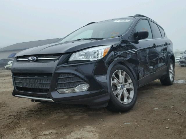 1FMCU0GX2DUA16389 - 2013 FORD ESCAPE SE BLACK photo 2