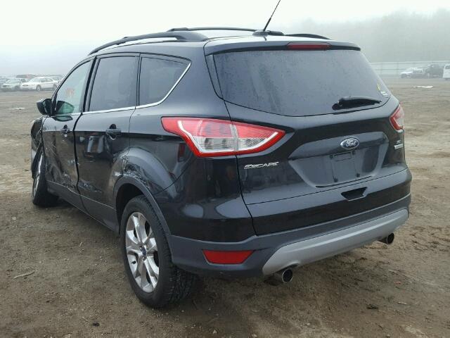 1FMCU0GX2DUA16389 - 2013 FORD ESCAPE SE BLACK photo 3