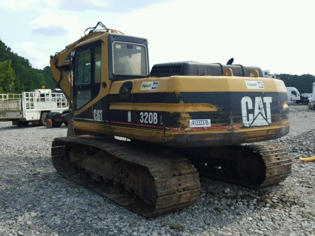 6CR04253 - 2000 CATERPILLAR 320E YELLOW photo 3