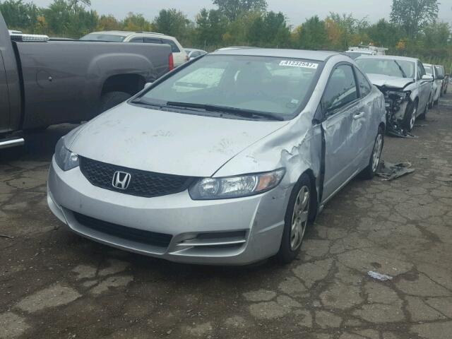 2HGFG1B68AH512973 - 2010 HONDA CIVIC SILVER photo 2