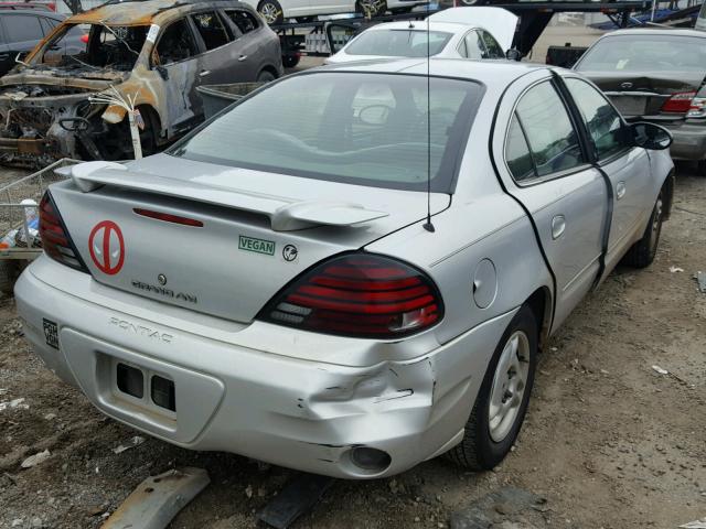 1G2NE52E15M179926 - 2005 PONTIAC GRAND AM S 银色 照片 4