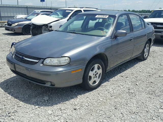 1G1NE52J03M590359 - 2003 CHEVROLET MALIBU LS Сұр фото 2