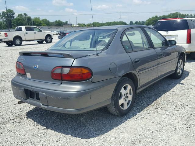 1G1NE52J03M590359 - 2003 CHEVROLET MALIBU LS Сұр фото 4