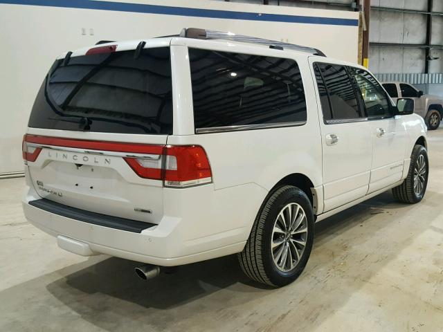 5LMJJ3HT7GEL11772 - 2016 LINCOLN NAVIGATOR 白色 照片 4