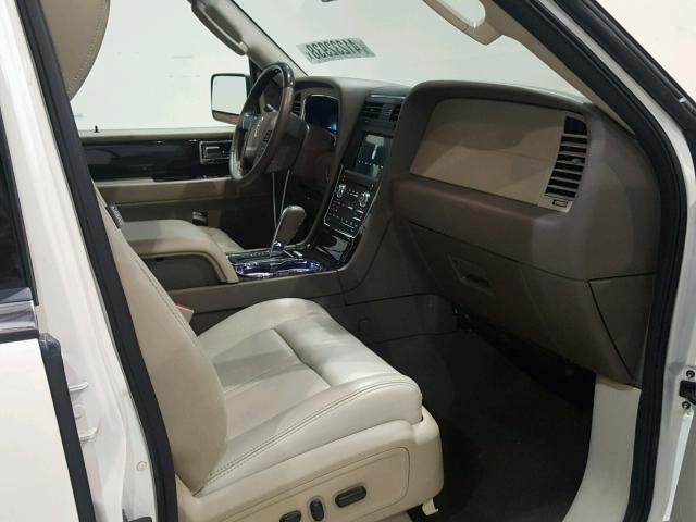 5LMJJ3HT7GEL11772 - 2016 LINCOLN NAVIGATOR 白色 照片 5