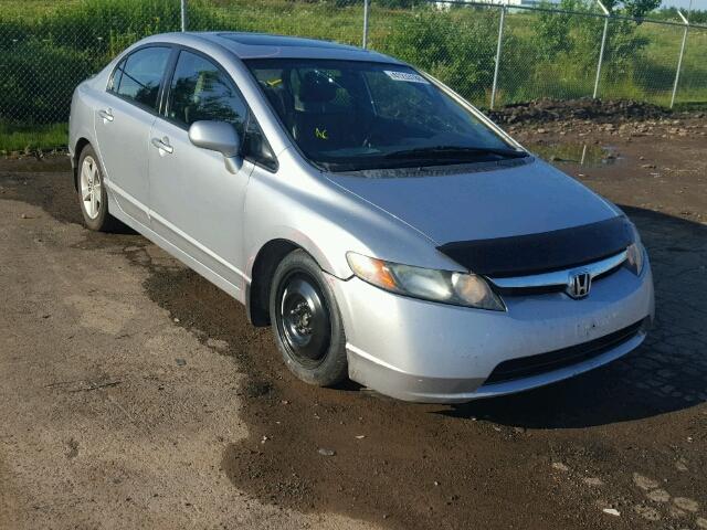 2HGFA16918H112611 - 2008 HONDA CIVIC EXL 银色 照片 1