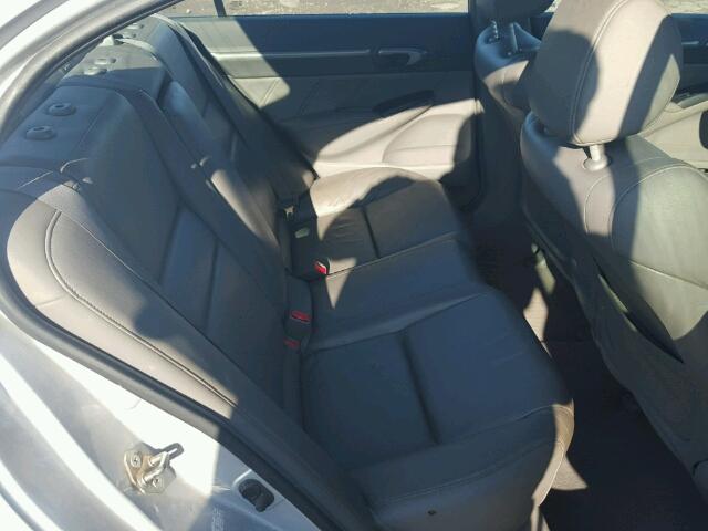 2HGFA16918H112611 - 2008 HONDA CIVIC EXL 银色 照片 6