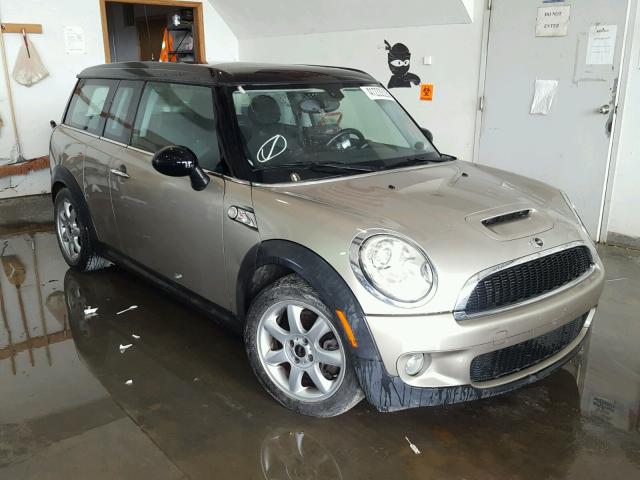 WMWMM3C50ATZ33506 - 2010 MINI COOPER S C GRAY photo 1