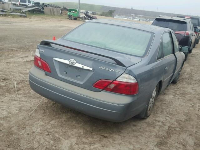 4T1BF28B74U351748 - 2004 TOYOTA AVALON XL Сұр фото 4