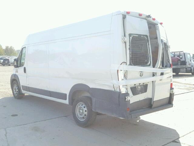 3C6URVJG2EE104527 - 2014 RAM PROMASTER WHITE photo 3