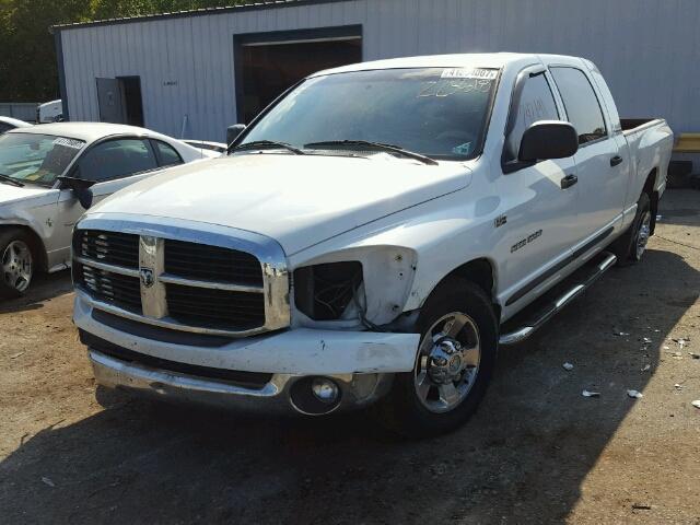 3D7KR19D56G225518 - 2006 DODGE RAM 1500 WHITE photo 2