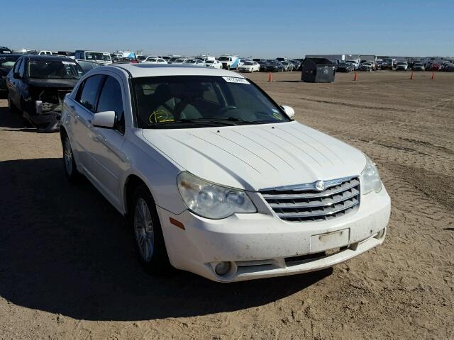 1C3LC56R98N202006 - 2008 CHRYSLER SEBRING WHITE photo 1