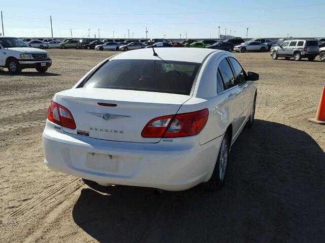 1C3LC56R98N202006 - 2008 CHRYSLER SEBRING WHITE photo 4