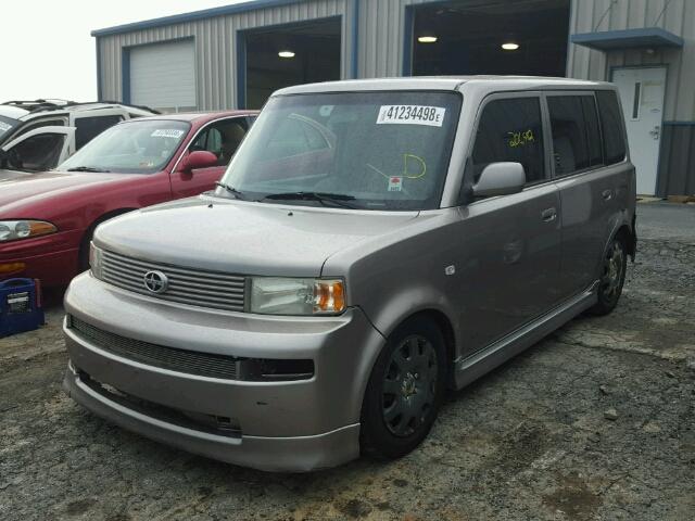 JTLKT324250180546 - 2005 TOYOTA SCION XB Boz foto 2