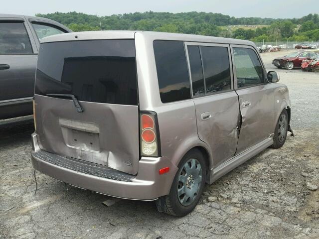 JTLKT324250180546 - 2005 TOYOTA SCION XB Boz foto 4