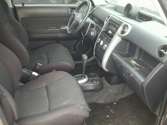 JTLKT324250180546 - 2005 TOYOTA SCION XB Boz foto 5