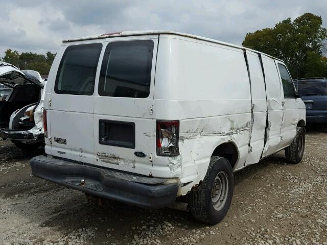 1FTSE34L44HA79843 - 2004 FORD ECONOLINE WHITE photo 4