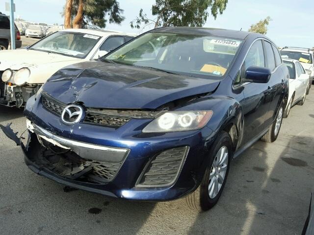 JM3ER2WM6A0314973 - 2010 MAZDA CX-7 BLUE photo 2