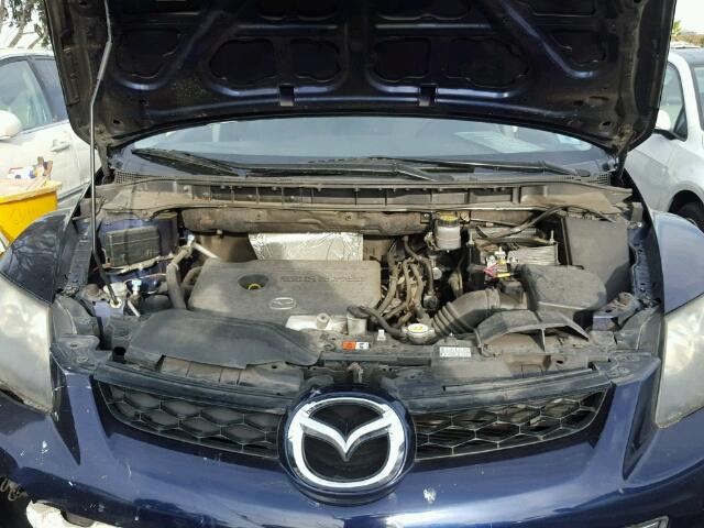 JM3ER2WM6A0314973 - 2010 MAZDA CX-7 BLUE photo 7