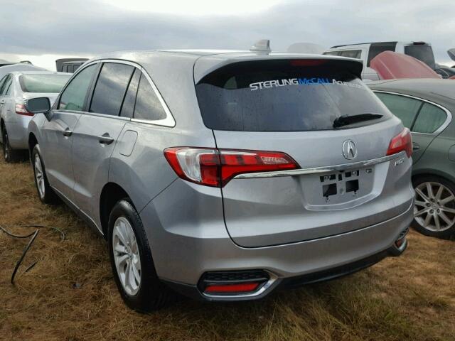 5J8TB3H37HL021107 - 2017 ACURA RDX BASE SILVER photo 3