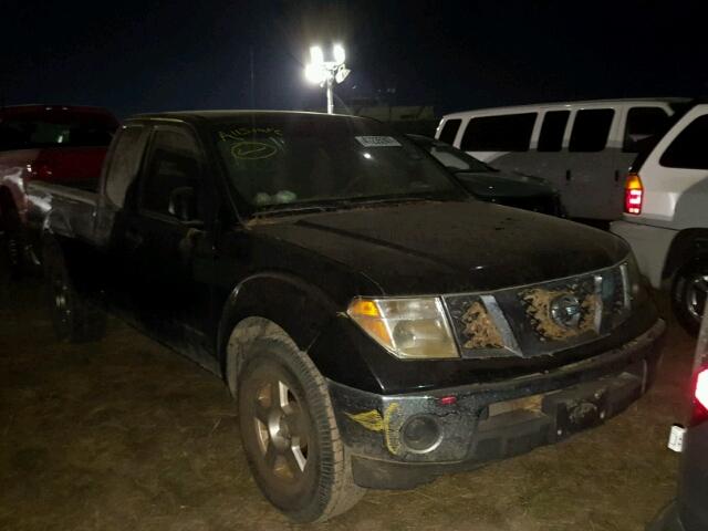 1N6AD06U88C429767 - 2008 NISSAN FRONTIER K BLACK photo 1