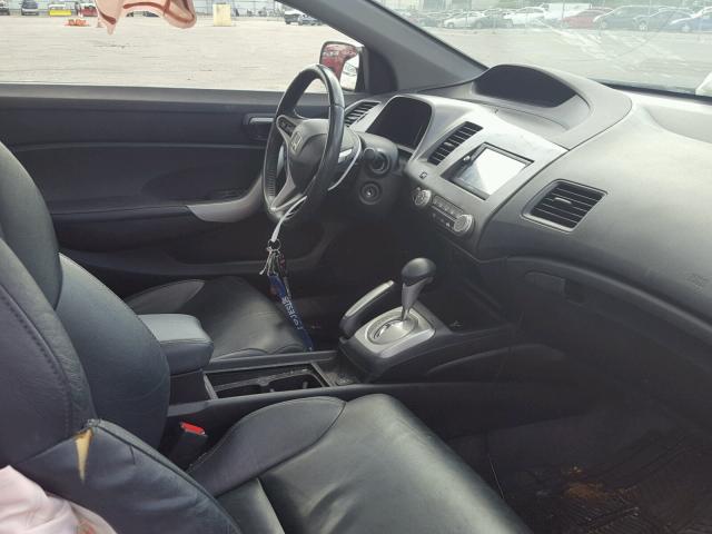 2HGFG12929H537146 - 2009 HONDA CIVIC EXL 黑色 照片 5