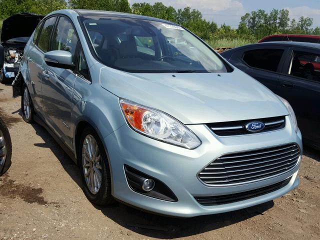 1FADP5BU9DL538779 - 2013 FORD C-MAX SEL GREEN photo 1