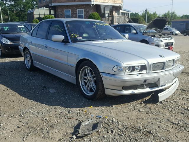 WBAGG83451DN84846 - 2001 BMW 740 I AUTO SILVER photo 1