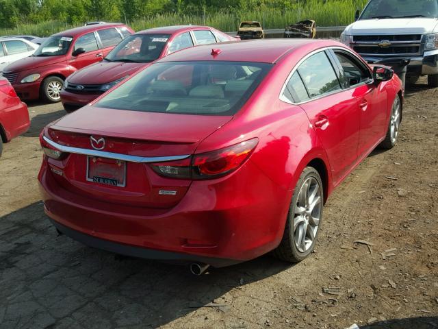 JM1GJ1W50E1104462 - 2014 MAZDA 6 GRAND TO RED photo 4