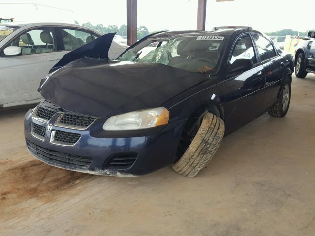 1B3EL46X15N633885 - 2005 DODGE STRATUS SX BLUE photo 2