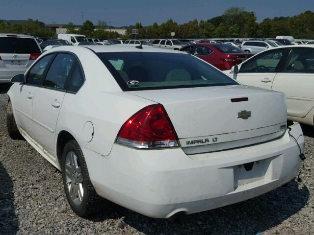 2G1WG5E37D1240025 - 2013 CHEVROLET IMPALA LT Սպիտակ լուսանկար 3