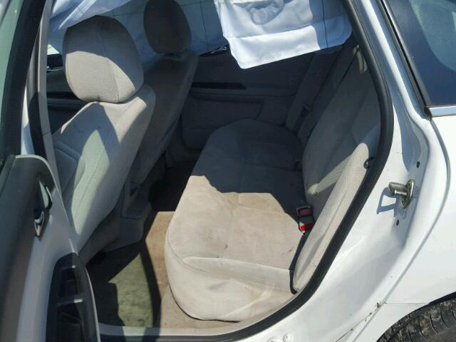 2G1WG5E37D1240025 - 2013 CHEVROLET IMPALA LT Սպիտակ լուսանկար 6