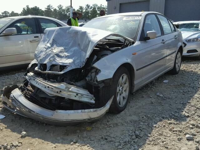 WBAET37452NG82371 - 2002 BMW 325 I SILVER photo 2