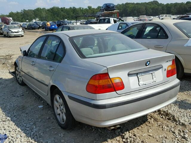 WBAET37452NG82371 - 2002 BMW 325 I SILVER photo 3