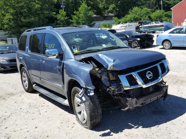 5N1AA0NC2AN607201 - 2010 NISSAN ARMADA SE BLACK photo 1