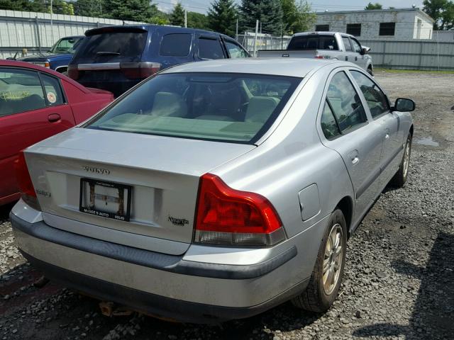 YV1RS64A042409028 - 2004 VOLVO S60 SILVER photo 4