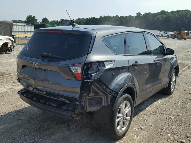 1FMCU0F77HUB26412 - 2017 FORD ESCAPE S GRAY photo 4