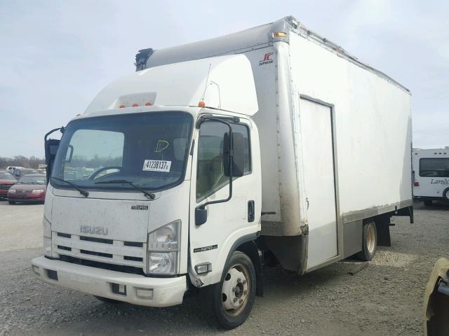 54DC4W1B5CS802309 - 2012 ISUZU NPR HD WHITE photo 2