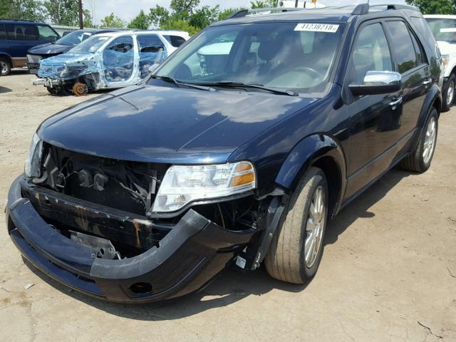 1FMDK03W98GA15316 - 2008 FORD TAURUS X L BLUE photo 2