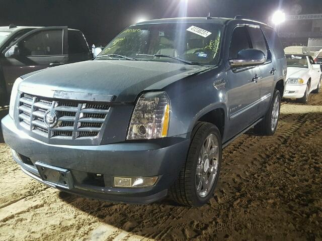 1GYEC63858R152861 - 2008 CADILLAC ESCALADE TEAL photo 2