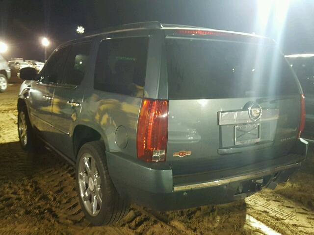 1GYEC63858R152861 - 2008 CADILLAC ESCALADE TEAL photo 3