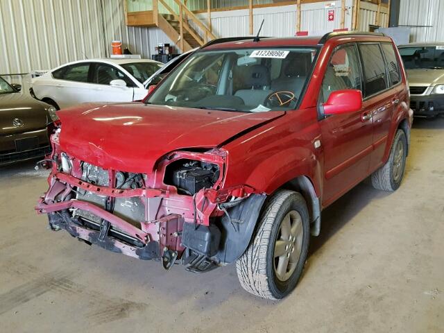 JN8BT08V35W106662 - 2005 NISSAN X-TRAIL XE RED photo 2